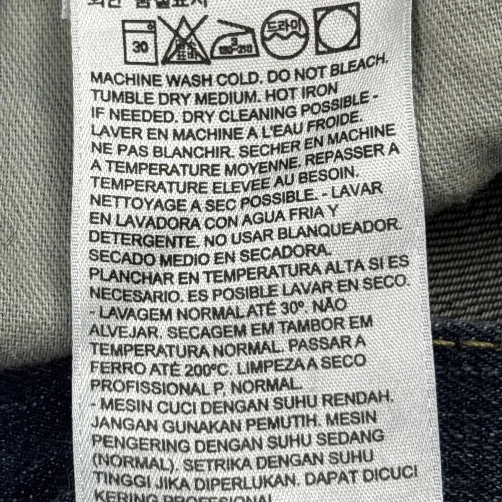 Levi's 569 Loose Straight Jeans Men's 38x32 (30) Denim Pants